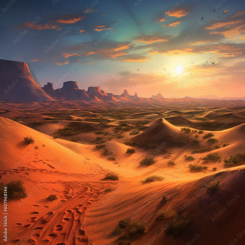 Fototapeta premium Heavenly Sand Dunes