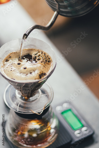Pour over coffee