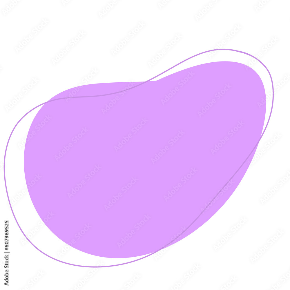 Purple abstract modern shape Purple abstract modern shape