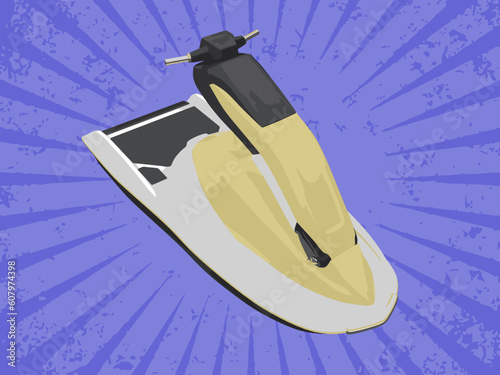 Vector jetski