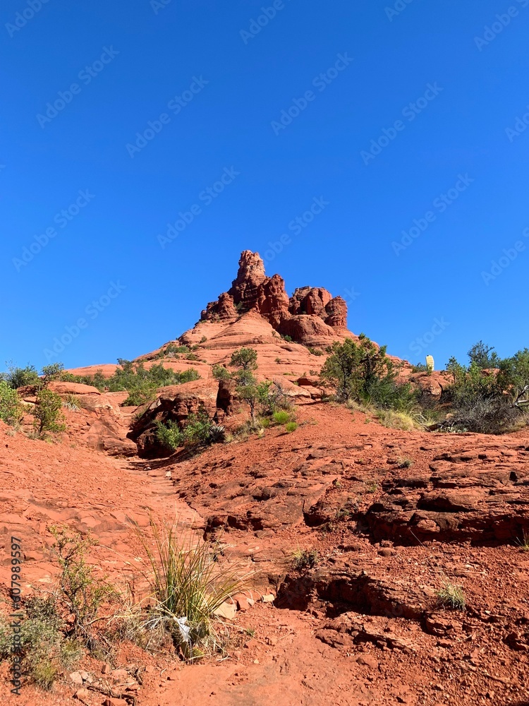 Bell Rock trail in Sedona, Arizona