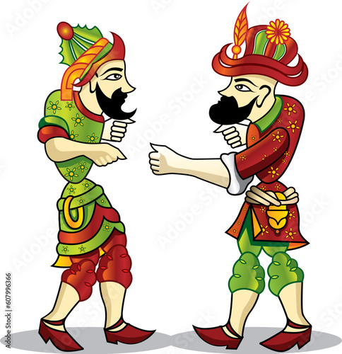 hacivat and karagoz, Turkey culture and shadow game