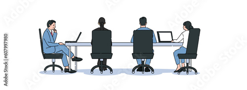 人物おしゃれイラスト素材