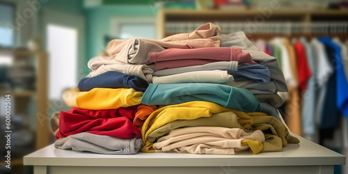 stack of clothes