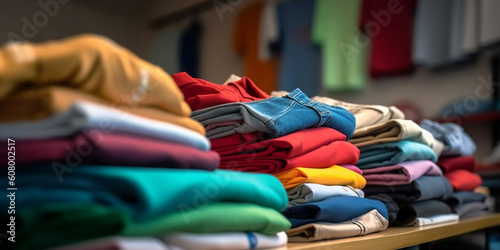 stack of clothes