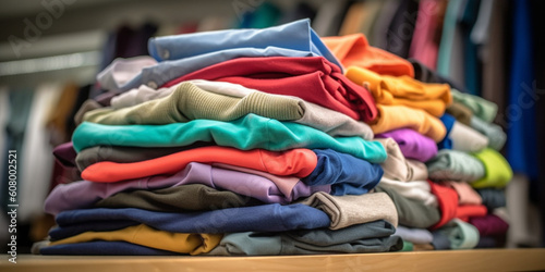stack of clothes