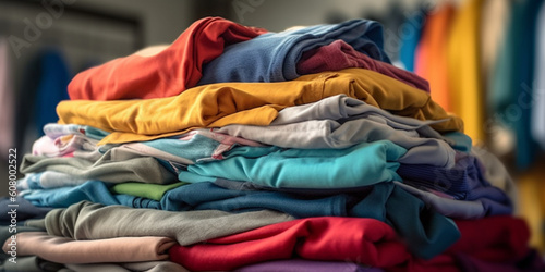 stack of clothes