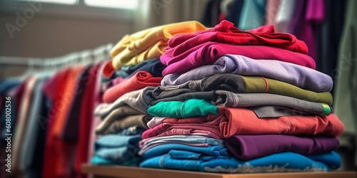 stack of clothes