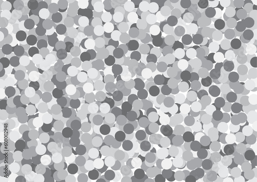 Abstract gray circles background for design