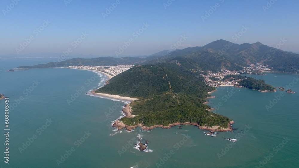 Vista aérea de Governador Celso Ramos Santa Catarina Brasil