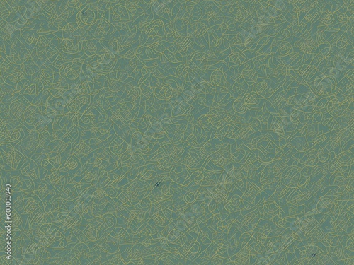 Labyrinth, monothematic pattern. Generative AI © Chromatica