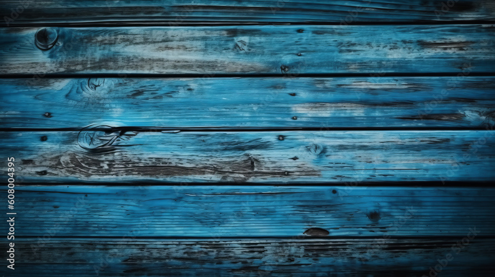 Blue wooden planks background. Backdrops of wooden planks. Created with Generative AI technology. Blue wooden planks background. Backdrops of wooden planks. Created with Generative AI technology.