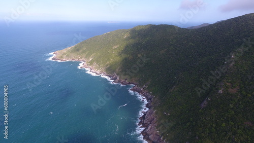 Vista aérea de Governador Celso Ramos Santa Catarina Brasil