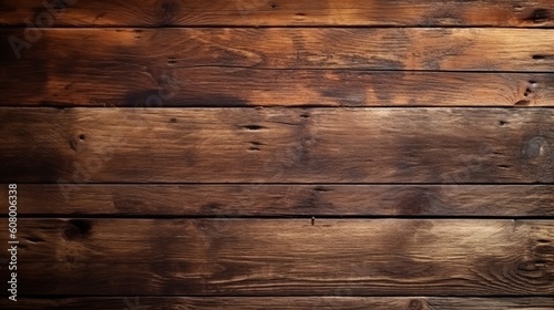 Brown wooden planks background. Backdrops of wooden planks. Created with Generative AI technology.