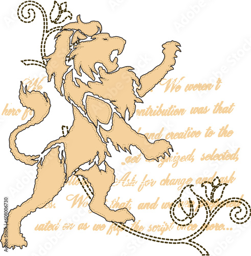 lion patch