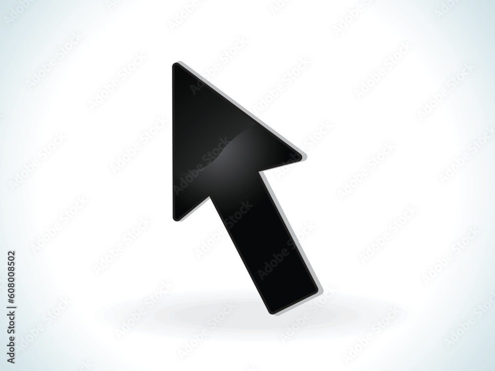 abstract cursor glossy icons vector illustration abstract cursor glossy icons vector illustration