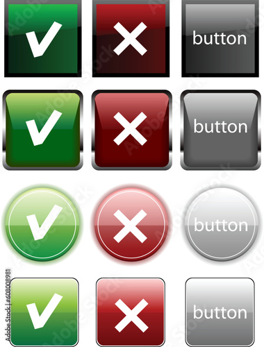 Free Download Buttons for web - GFXLoad