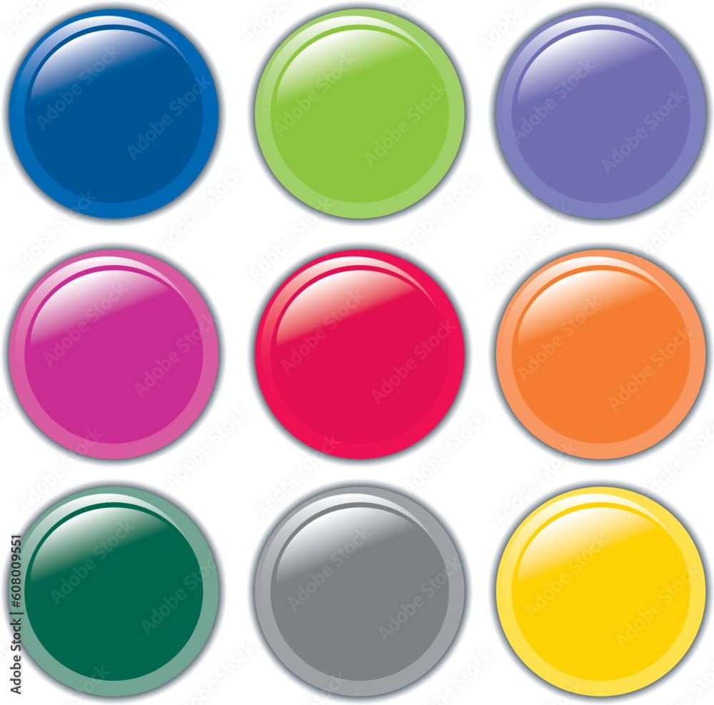 Set of bubbles icons symbols talk glossy speech thought Set of bubbles icons symbols talk glossy speech thought
