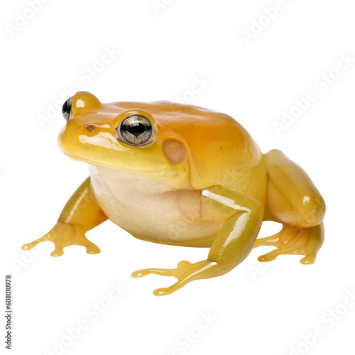 frog isolated on transparent background cutout