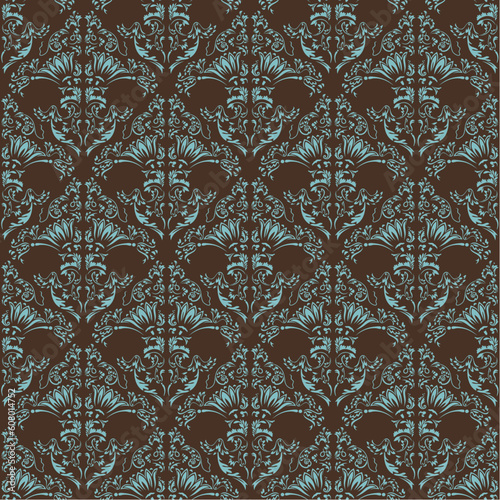 Seamless floral pattern. Nice to use as background.