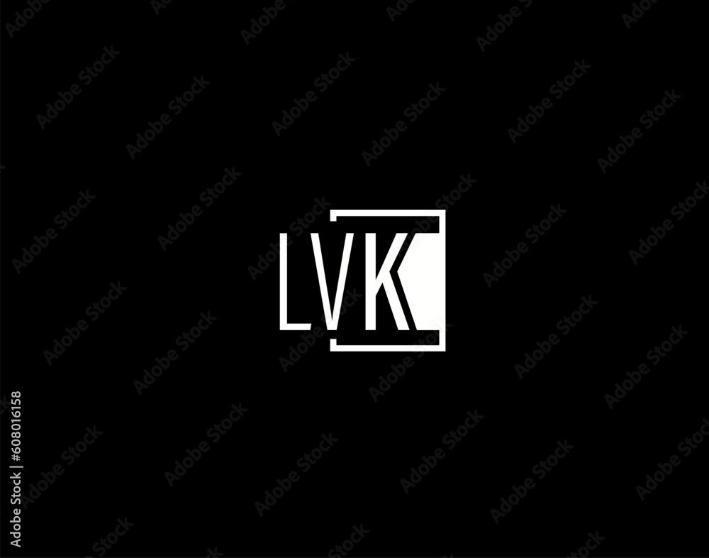 LVK Logo and Graphics Design, Modern and Sleek Vector Art and Icons isolated on black background LVK Logo and Graphics Design, Modern and Sleek Vector Art and Icons isolated on black background