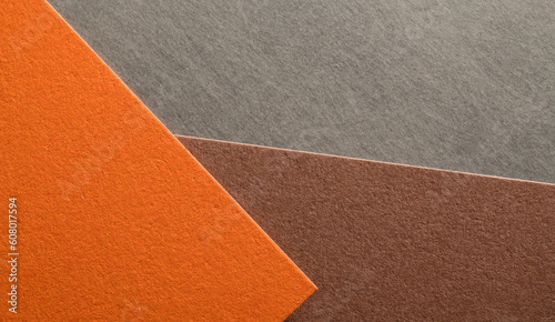 colored paper in layers for banner background.multicolored paper with texture close-up for background.