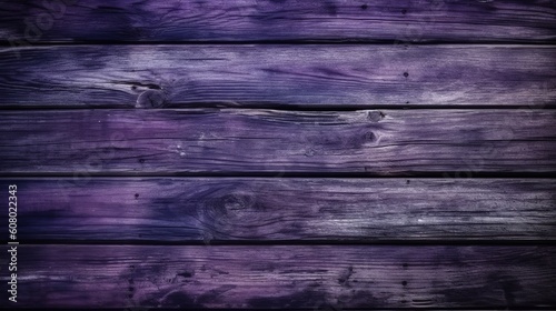 Purple wooden planks background. Backdrops of wooden planks. Created with Generative AI technology.