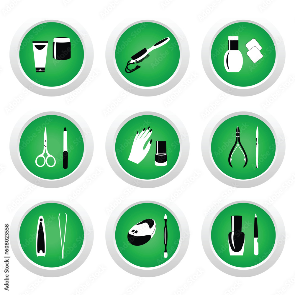 Cosmetic icons. Vector Cosmetic icons. Vector