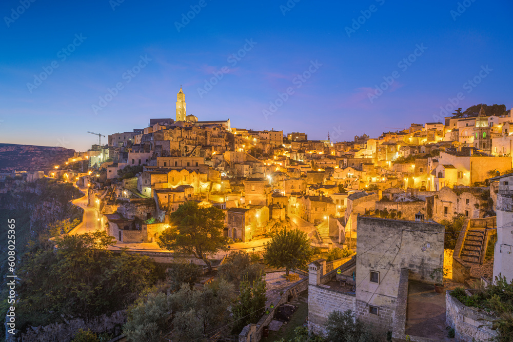 Matera, Italy Ancient Town in the Basilicata Region