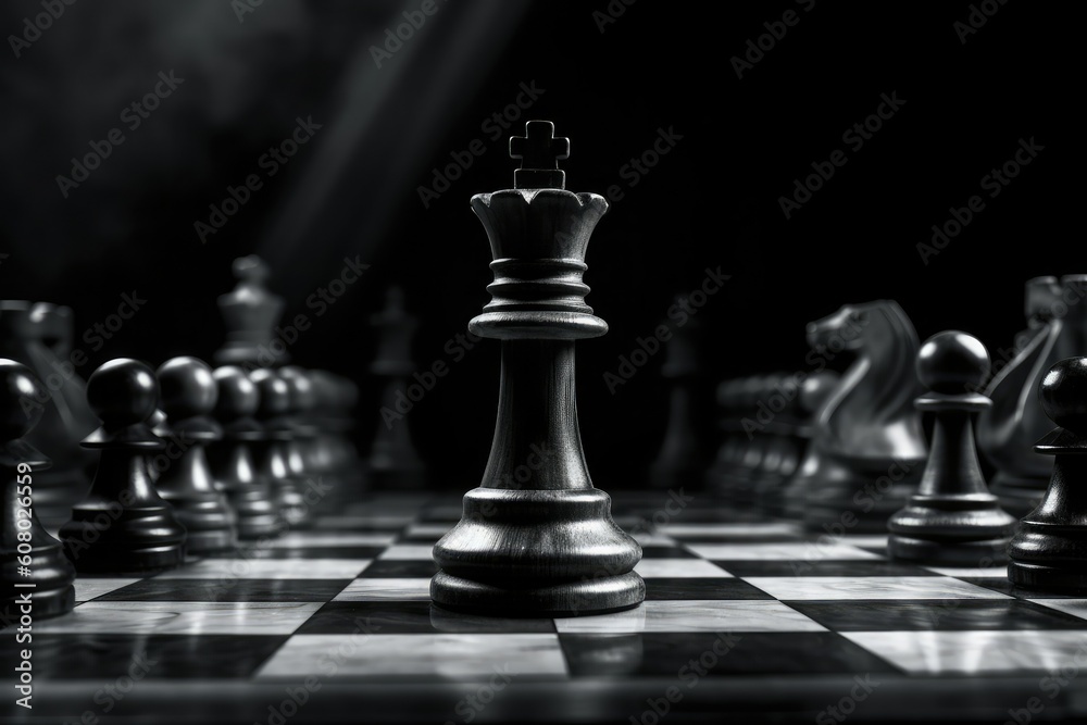 world Chess Day Illustration. Generative Ai