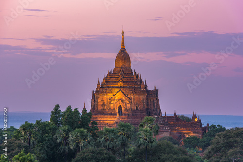 Bagan, Myanmar temples in the Archaeological Zone