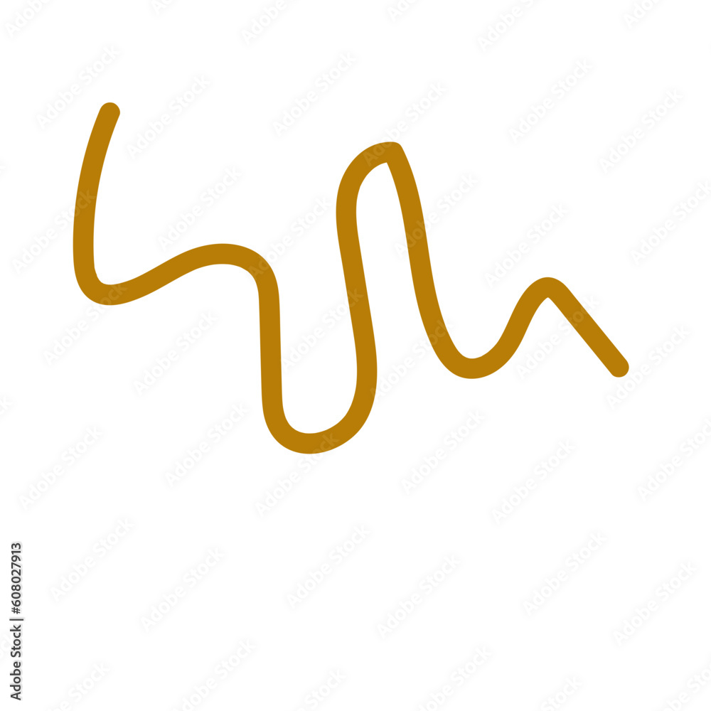 Neutral Squiggly Doodle Vectors