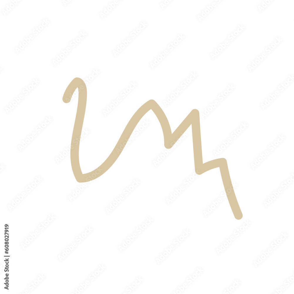 Neutral Squiggly Doodle Vectors