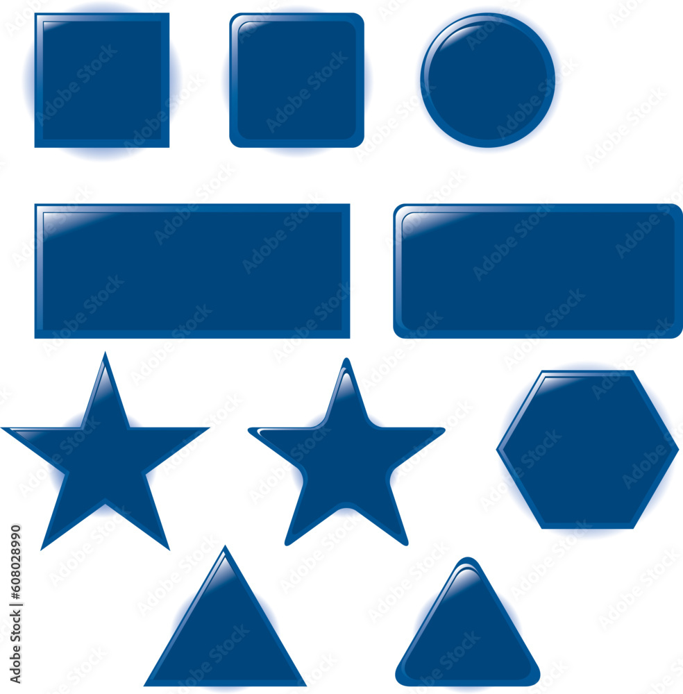Set of bubbles icons symbols talk glossy speech thought Set of bubbles icons symbols talk glossy speech thought
