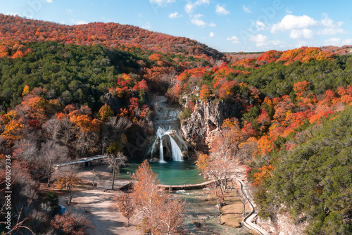 Turner Falls waterfall in Oklahoma