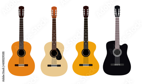 Acoustic Guitar Models - Ai Illustrator