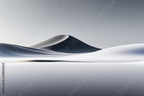minimalist landscape wallpaper or cover. print concept. ai illustration generated