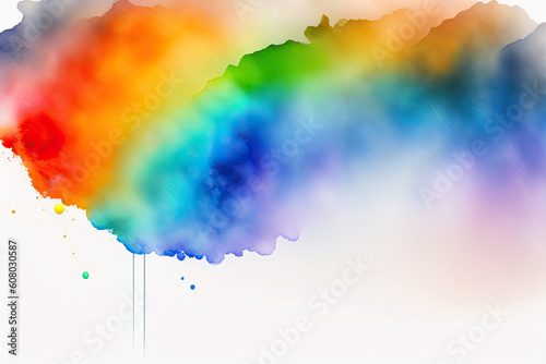paint and colorful abstract background or wallpaper cover. ai illustration generated.