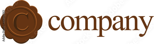 Logo design with big C for advocate company.