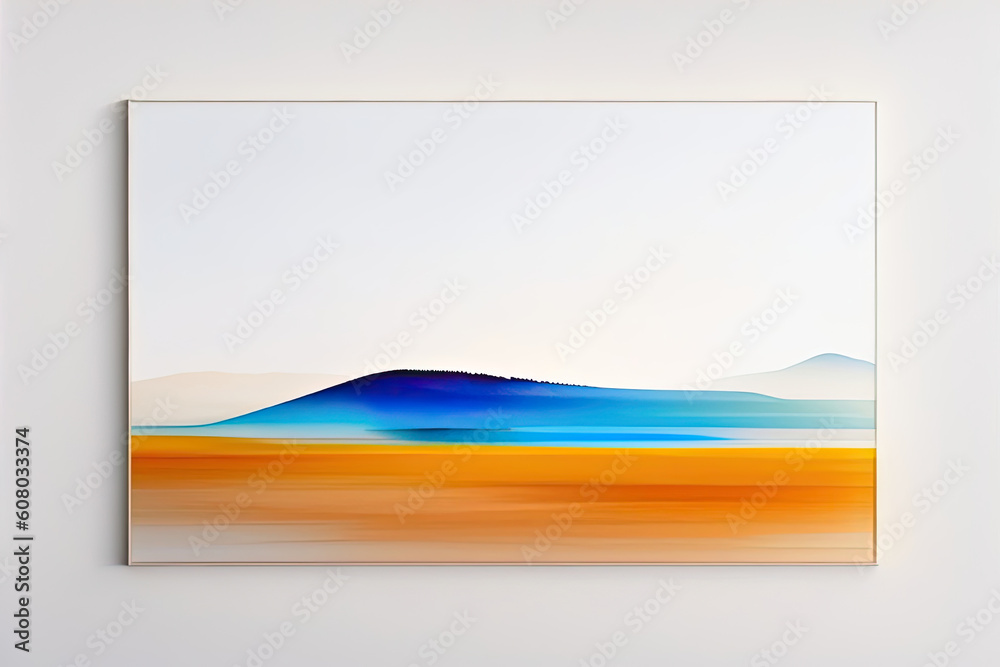 Obraz premium paint and colorful abstract background or wallpaper cover. ai illustration generated.