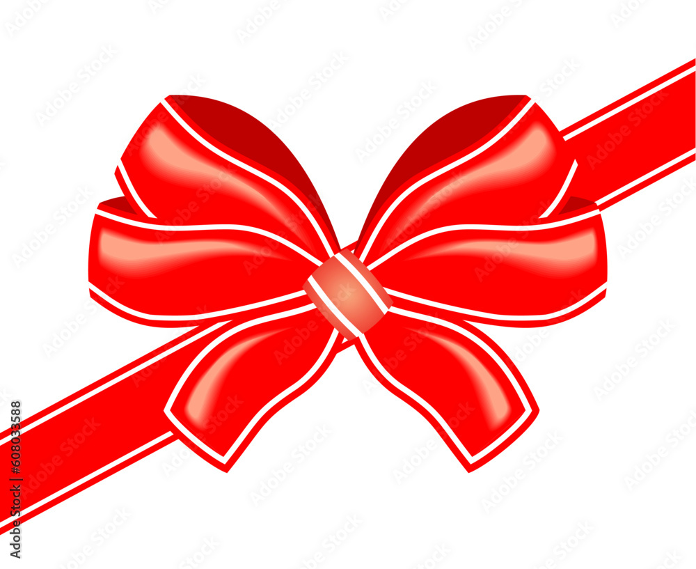 Blank with elegant red bow. Vector illustration. Blank with elegant red bow. Vector illustration.