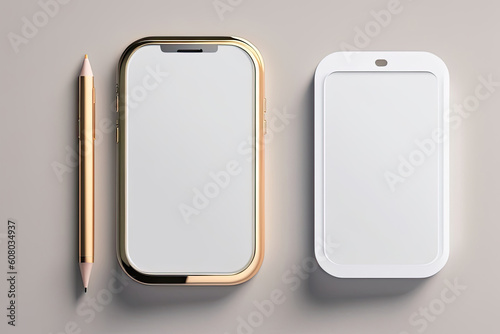 blank store blank tag banner. ai illustration generated