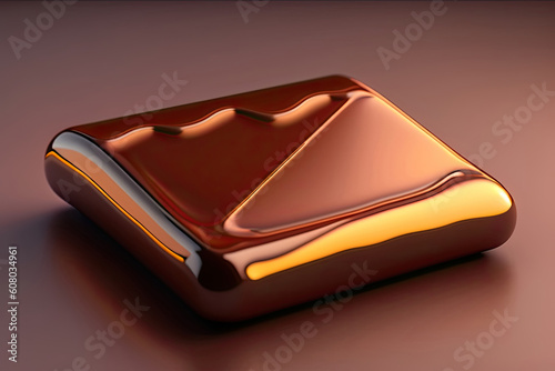 chocolate day concept banner or poster. ai illustration generated