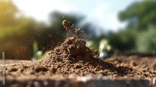 Disturbed soil