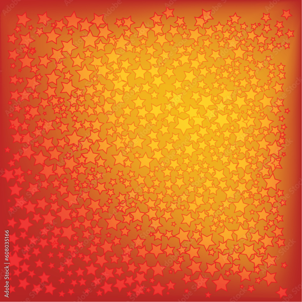 abstract christmas red stars background