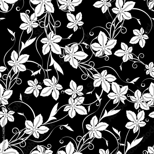 seamless floral texture   this  illustration may be useful  as designer work