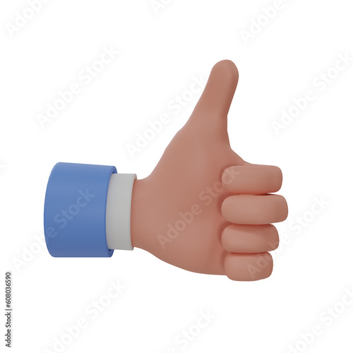 thumb up gesture