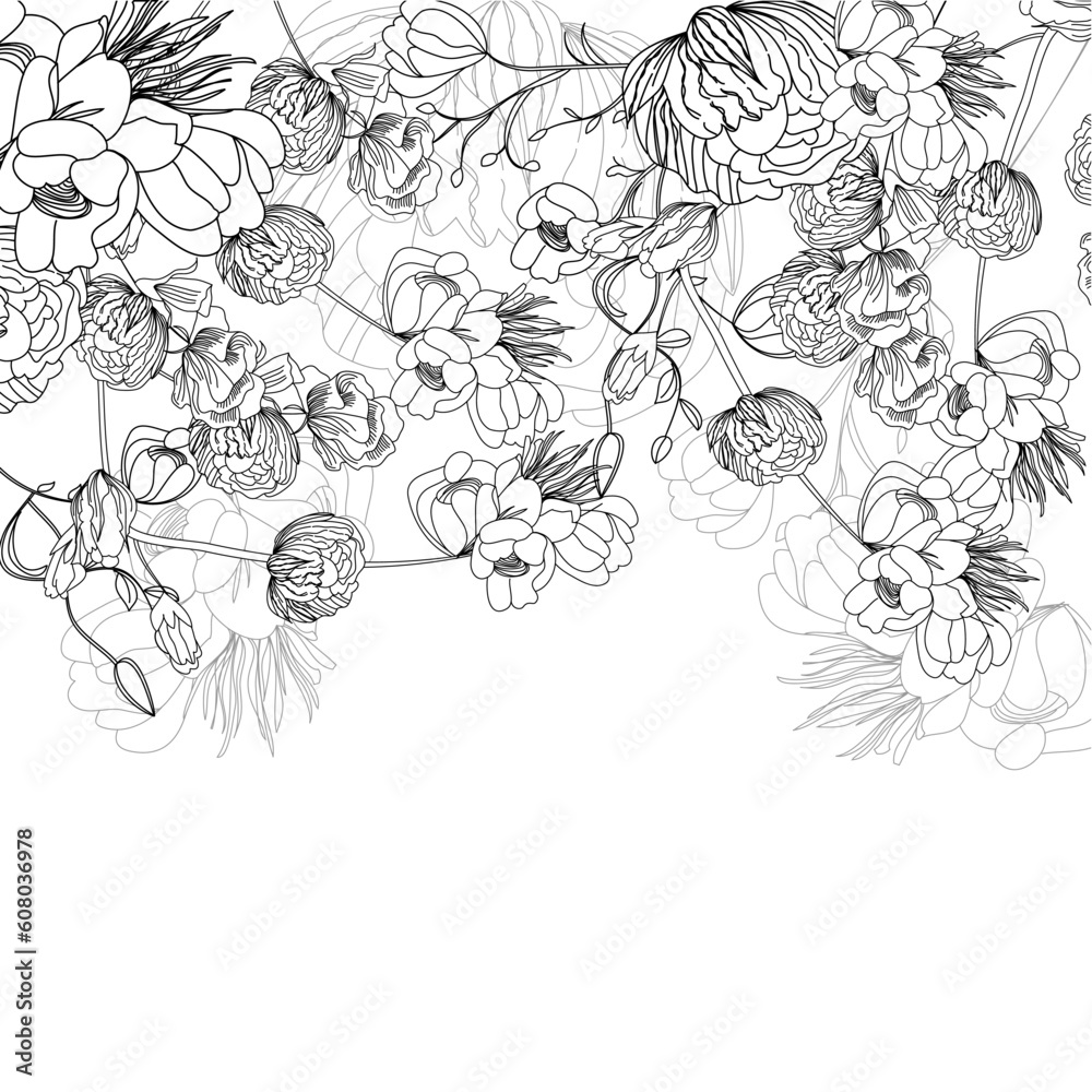Floral background Floral background