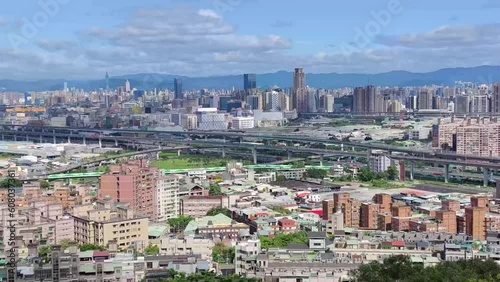 The view of Wugu Shuidu Viewing Park, New Taipei City