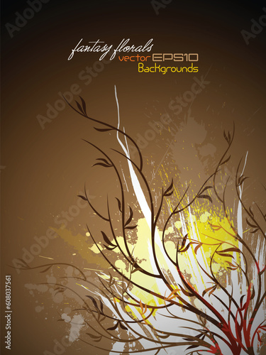 Colorful Floral Grunge | EPS10 Vector Backgrounds
